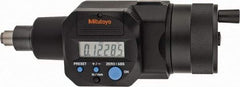 Mitutoyo - 0 to 50.8mm Range, 11mm Spindle Diameter, Flat Spindle Electronic Micrometer Head - 0.00005" Resolution, 0.00015" Accuracy, Data Output - Eagle Tool & Supply