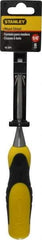 Stanley - 9" OAL x 1/4" Blade Width Wood Chisel - 1/4" Tip, Polypropylene Handle - Eagle Tool & Supply