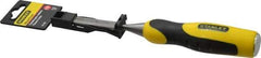 Stanley - 9" OAL x 1/2" Blade Width Wood Chisel - 1/2" Tip, Polypropylene Handle - Eagle Tool & Supply