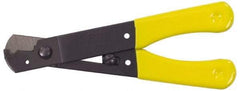 Stanley - 26 to 10 AWG Capacity Wire Stripper - 5-1/8" OAL, Vinyl Coated Handle - Eagle Tool & Supply