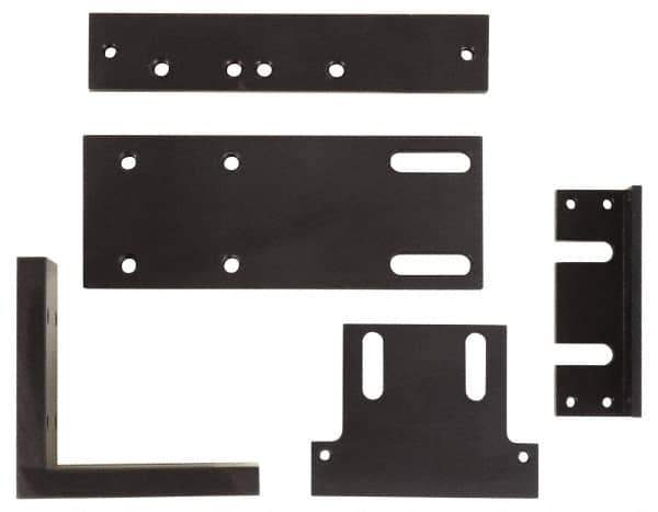 Newall - DRO Bracket Kit - Universal Mounting, Horizontal or Vertical Mounting Orientation, Use with NMS300 DRO, NMS800 DRO, Spherosyn/Microsyn Encoder - Eagle Tool & Supply