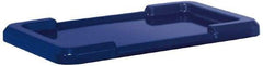 Quantum Storage - 25.8" Long x 16.3" Wide x 1.5" High Blue Lid - For Use with Quantum Storage Systems - TUB2516-8 - Eagle Tool & Supply