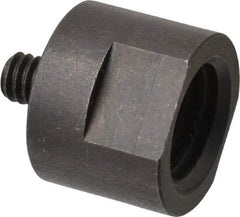 Made in USA - 5/8" Max Diam, Abrasive Disc Adapter - 1/4-20, 5/8-11 - Eagle Tool & Supply