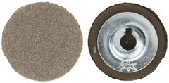 PFERD - 1" Disc Diam, 120 Grit, Diamond Quick Change Disc - Type S Attaching System, Coated, Brown, Medium Grade, 15,500 RPM, D126 Series - Eagle Tool & Supply