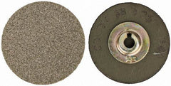 PFERD - 1-1/2" Disc Diam, 60 Grit, Diamond Quick Change Disc - Type S Attaching System, Coated, Brown, Coarse Grade, 12,500 RPM, D251 Series - Eagle Tool & Supply