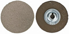 PFERD - 1-1/2" Disc Diam, 120 Grit, Diamond Quick Change Disc - Type S Attaching System, Coated, Brown, Medium Grade, 12,500 RPM, D126 Series - Eagle Tool & Supply