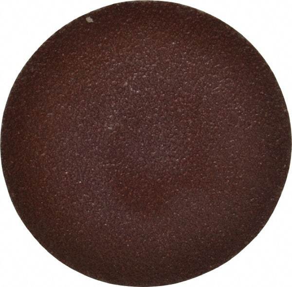 Tru-Maxx - 3" Disc Diam, 60 Grit, Aluminum Oxide Quick Change Disc - Type S Attaching System, Coated, Maroon, Medium Grade - Eagle Tool & Supply