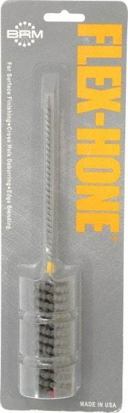 Brush Research Mfg. - 26/33" to 7/8" Bore Diam, Diamond Flexible Hone - Extra Fine, 8" OAL - Eagle Tool & Supply