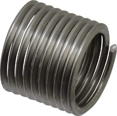 Recoil - M10x1.25 Metric Fine, 15" OAL, Free Running Helical Insert - 9-1/2 Free Coils, Tanged, Stainless Steel, 1-1/2D Insert Length - Eagle Tool & Supply