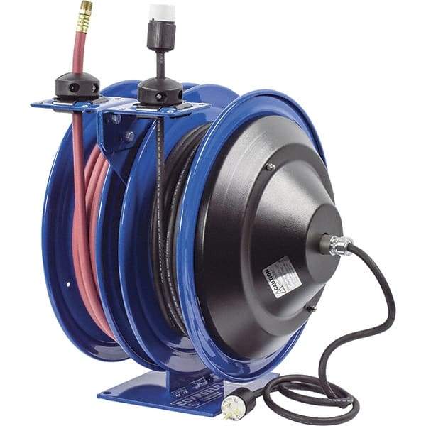 CoxReels - 50' Spring Retractable Hose Reel - 300 psi, Hose Included - Eagle Tool & Supply