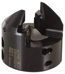 Kennametal - Series KSEM, 16.5mm ID, 43mm Overall Diam, 42mm OAL Drilling Chamfer Ring - 3.42807R001 Insert, 45° Chamfer, 2 Inserts - Eagle Tool & Supply