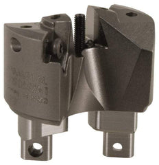 Kennametal - Series KSEM Plus, Head Connection FDS56, 57mm Max Diam Pilot Insert Drill Head - 21mm Pilot Drill Diam, 2 Nonpilot Inserts, 30mm Head Length - Eagle Tool & Supply