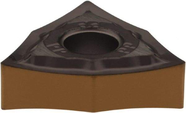 Iscar - WNMG431 PP Grade IC807 Carbide Turning Insert - TiAlN Finish, 80° Trigon, 1/2" Inscr Circle, 3/16" Thick, 1/64" Corner Radius - Eagle Tool & Supply