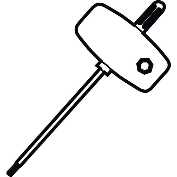 Kennametal - Insert Wrench for Indexable Modular Drills - Insert Compatible, KSEM Toolholder Style Compatibility, Series KSEM Plus - Eagle Tool & Supply