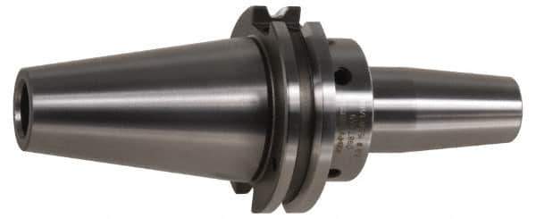Kennametal - 5/8" Hole Diam, CAT50 Taper Shank Shrink Fit Tool Holder & Adapter - 203.2mm Projection, 26.92mm Nose Diam, 1.54" Clamping Depth, 15,000 RPM, Through Coolant - Exact Industrial Supply