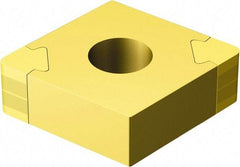 Sandvik Coromant - CNGA433 Grade 7525 CBN Turning Insert - 80° Diamond, 1/2" Inscr Circle, 3/16" Thick, 3/64" Corner Radius - Eagle Tool & Supply