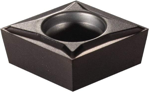 Kennametal - CCGT32.50 Grade KCU10 Carbide Turning Insert - 80° Diamond, 5/32" Thick - Eagle Tool & Supply