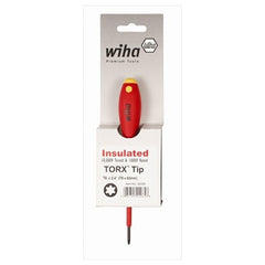 Insulated Hex Metric Screwdriver 5.0 × 75 mm Blade, 186 mm Overall Length In Carded Hanger - Eagle Tool & Supply