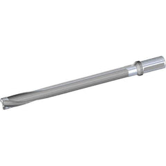 Kennametal - Series KSEM Plus, Head Connection FDS28, 10xD, 1-1/2" Shank Diam, Drill Body - SSF Toolholder, 26.49mm Nose Diam, 440.26mm OAL, 345.01mm Drill Body Length, 288.01mm Flute Length, Weldon Flat Shank, Through Coolant - Eagle Tool & Supply