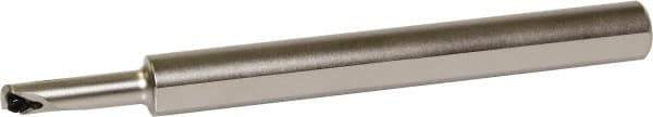 Kyocera - 0.312" Min Bore Diam, 4" OAL, 3/8" Shank Diam, S/A-SWUB(P)-AE Indexable Boring Bar - 1.102" Max Bore Depth, WBGT 121.., WBGW 121.., WBMT 121.. Insert, Screw Holding Method - Eagle Tool & Supply
