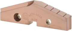 Allied Machine and Engineering - 3-7/8" Diam x 7/16" Thick, Seat Code 7, 144° Included Angle Spade Drill Insert - AM200 Coated, Cobalt, Grade Super Cobalt, Series GEN2 T-A - Eagle Tool & Supply