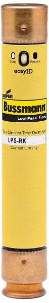 Cooper Bussmann - 300 VDC, 600 VAC, 6 Amp, Time Delay General Purpose Fuse - Fuse Holder Mount, 127mm OAL, 100 at DC, 300 at AC (RMS) kA Rating, 13/16" Diam - Eagle Tool & Supply