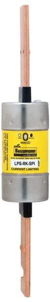 Cooper Bussmann - 300 VDC, 600 VAC, 350 Amp, Time Delay General Purpose Fuse - Bolt-on Mount, 295.3mm OAL, 100 at DC, 300 at AC (RMS) kA Rating, 1-39/64" Diam - Eagle Tool & Supply