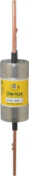 Cooper Bussmann - 300 VDC, 600 VAC, 150 Amp, Time Delay General Purpose Fuse - Bolt-on Mount, 9-5/8" OAL, 100 at DC, 300 at AC (RMS) kA Rating, 1-5/8" Diam - Eagle Tool & Supply