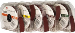 3M - 1" 5 Piece Roll Kit - 60, 80, 120, 180 & 240 Grit, & Medium, Fine & Very Fine Grades - Eagle Tool & Supply