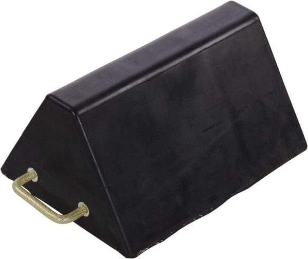 Vestil - 16" Wide x 8" High x 12" Deep, Rubber Wheel Chock - Eagle Tool & Supply