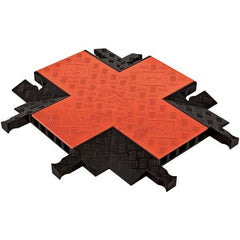 Checkers - On Floor Cable Covers Cover Material: Polyurethane Number of Channels: 5 - Eagle Tool & Supply