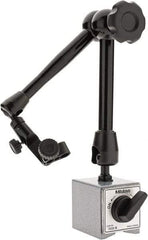Mitutoyo - 55mm Long x 50mm Wide x 60mm High Magnetic Indicator Base with On/Off Switch - Includes Holder - Eagle Tool & Supply