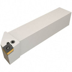 Iscar - PCLN, Left Hand Cut, 20mm Shank Height x 20mm Shank Width, Negative Rake Indexable Turning Toolholder - 125mm OAL, CN.. Insert Compatibility, Series Isoturn - Eagle Tool & Supply
