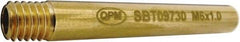 QPM Products - 5/32" Hose Inside Diam, Coolant Hose Extension Tube - For Use with CNC Lathes - Eagle Tool & Supply