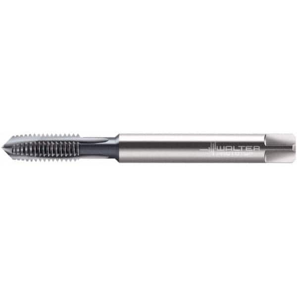 Walter-Prototyp - #8-32 UNC 3B 3 Flute TiCN Finish Powdered Metal Spiral Point Tap - Eagle Tool & Supply