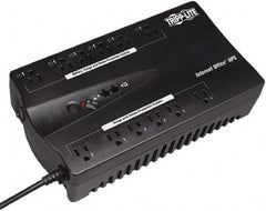 Tripp-Lite - 15 Amp, 900 VA, Flat Pack Mount Standby Backup Uninterruptible Power Supply - Backup 2-1/2 min with Full Load & 9 min with Half Load, 120 VAC Input & Output, 480 Watt Output, 1 Phases, 8 Outlets - Eagle Tool & Supply