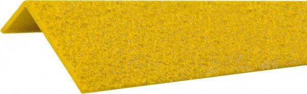 Rust-Oleum - Yellow Solid Color Anti-Slip Vinyl Strip - 2-1/4" Wide x 3' Long x 1" Thick, General Traffic - Eagle Tool & Supply