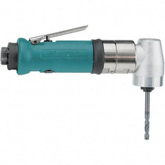 Dynabrade - 1/4" Keyed Chuck - Right Angle Handle, 950 RPM, 0.4 hp, 90 psi - Eagle Tool & Supply