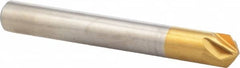 M.A. Ford - 1/4" Head Diam, 1/4" Shank Diam, 6 Flute 100° High Speed Steel Countersink - Eagle Tool & Supply