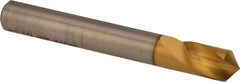 M.A. Ford - 1/4" Head Diam, 1/4" Shank Diam, 1 Flute 100° High Speed Steel Countersink - Eagle Tool & Supply