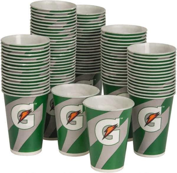 Gatorade - 7 Ounce Flat Bottom Drinking Cup - Paper, 2,000 Pieces - Eagle Tool & Supply