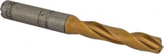 Kennametal - 8.5mm 135° Spiral Flute Solid Carbide Screw Machine Drill Bit - Eagle Tool & Supply