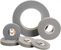 Standard Abrasives - 6" Diam, 1/2" Face Width, 1" Center Hole, Fine Grade, Silicon Carbide Deburring Wheel - Eagle Tool & Supply