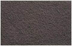 3M - Medium Grade, Silicon Carbide Hand Pad - Gray, 6" Wide x 9" Long, Nonwoven - Eagle Tool & Supply