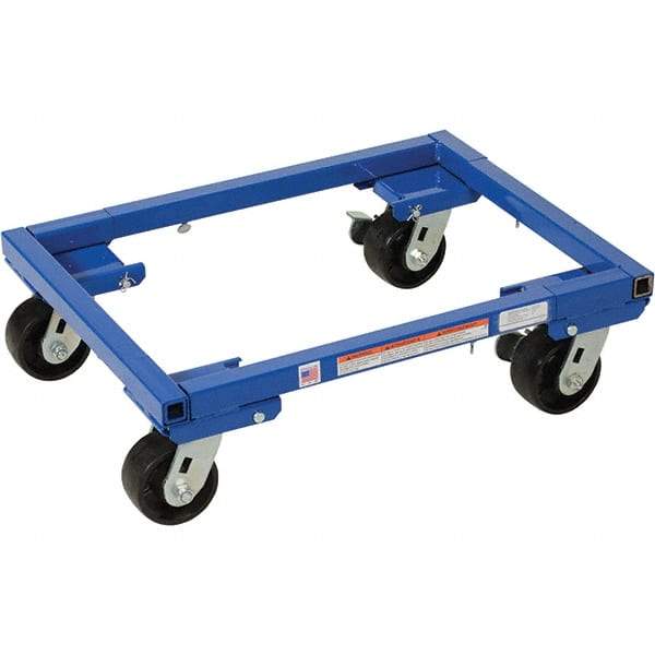 Vestil - 2,000 Lb Capacity Steel Dolly - 34" Long x 24" Wide - Eagle Tool & Supply