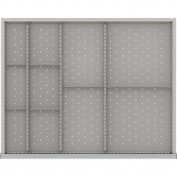 LISTA - 10-Compartment Drawer Divider Layout for 3.15" High Drawers - Eagle Tool & Supply