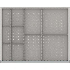LISTA - 10-Compartment Drawer Divider Layout for 3.15" High Drawers - Eagle Tool & Supply