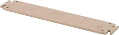 Iscar - 1.38" Blade Height, 0.134" Blade Width, 7.087" OAL, Neutral Cut, Double End Indexable Cut-Off Blade - TGSU Blade, Tang-GripIQ Series - Eagle Tool & Supply