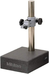 Mitutoyo - Granite (Base), Stand with Surface Plate - 400mm High, 250mm Base Length x 200mm Base Width x 80mm Base Height, Includes Holder - Eagle Tool & Supply