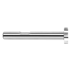 1.0000″ (1″) Cutter Diameter × 0.0100″ Radius × 0.3750″ (3/8″) Width Carbide Corner Radius Large Diameter Standard Keyseat Cutter, 12 Flutes - Exact Industrial Supply